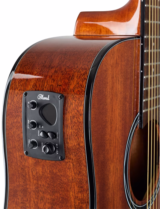 Blond DE-SA Mahogany - Elektroakustická kytara