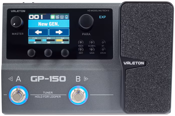 Valeton GP-150 - Kytarový multiefekt
