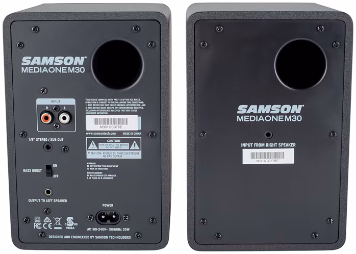 Samson Media One M30 - Aktivní studiové monitory