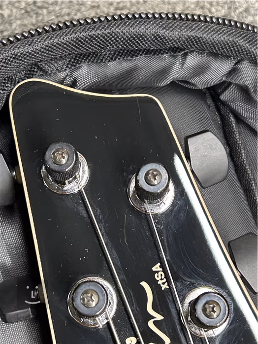 Godin xtSA Light Burst Flame (použité) - Elektrická hybridní midi kytara
