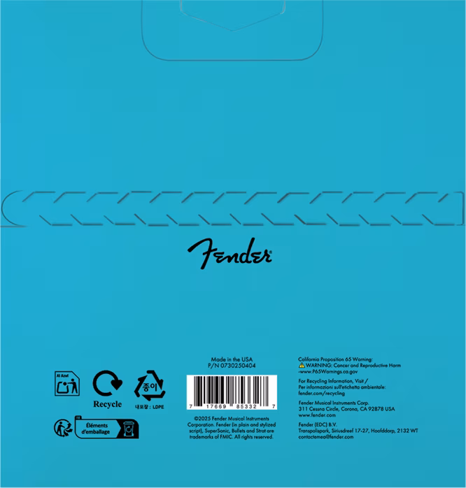 Fender SuperSonic 250LR - Struny pro elektrickou kytaru