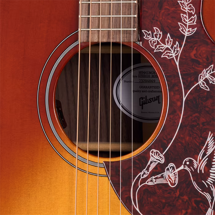Gibson Hummingbird Studio Rosewood Rosewood Burst - Elektroakustická kytara