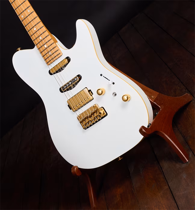 Ibanez 2024 Lari Basilio LB1 White - Elektrická kytara