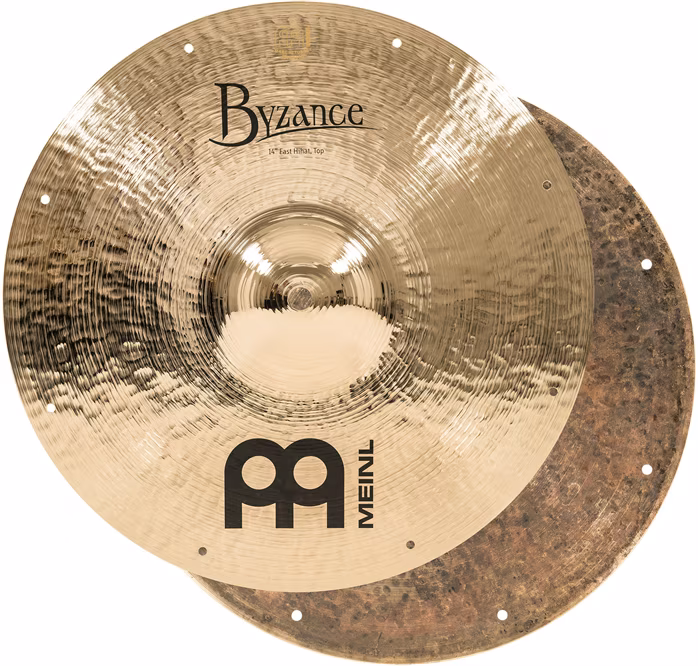 Meinl 14" Byzance Brilliant Fast Hi-hat - Činely hi-hat