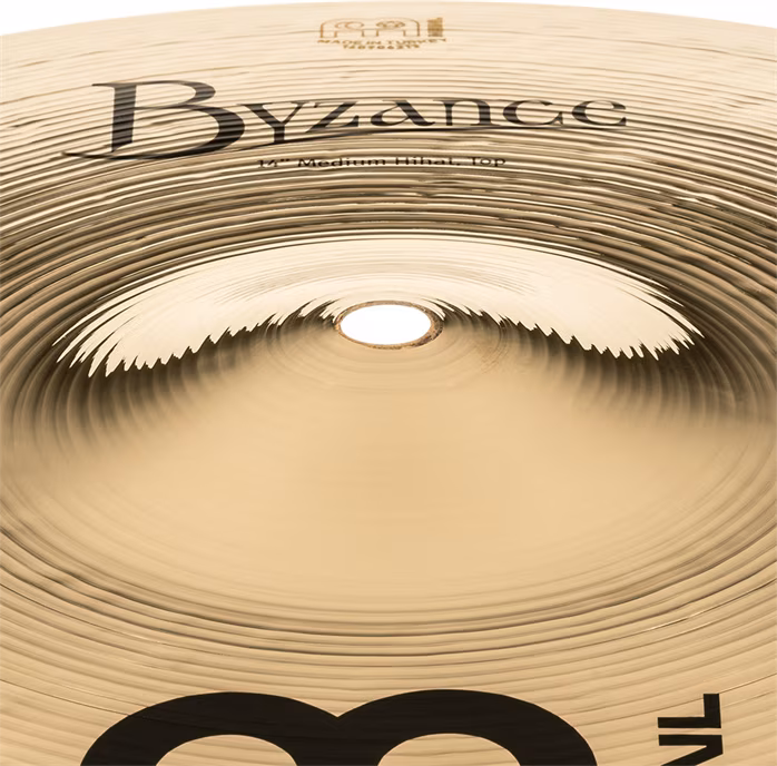 Meinl 14" Byzance Brilliant Medium Hi-hat - Činely hi-hat
