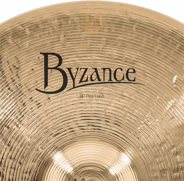 Meinl 18" Byzance Brilliant Medium Thin Crash - Činel crash