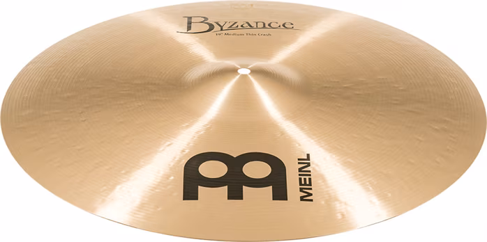 Meinl 19" Byzance Traditional Medium Thin Crash - Činel ride