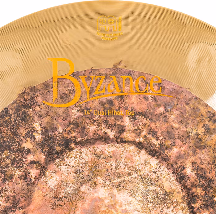 Meinl 14" Byzance Dual Hi-hat - Činely hi-hat
