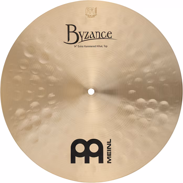 Meinl 14" Byzance Traditional Extra Hammered Hi-hat - Činely hi-hat