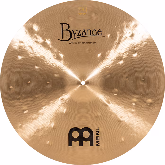 Meinl 22" Byzance Traditional Extra Thin Hammered Crash - Činel crash