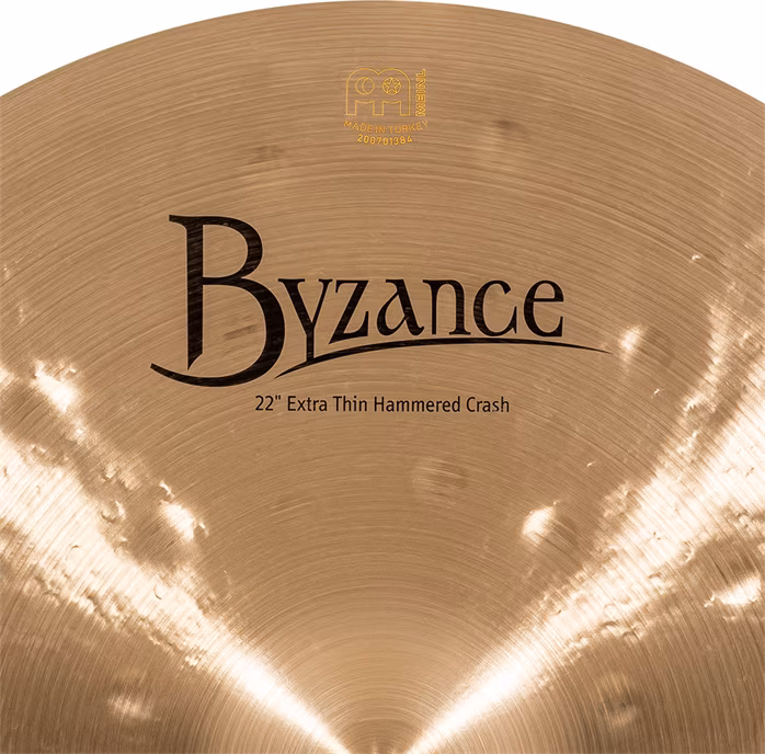 Meinl 22" Byzance Traditional Extra Thin Hammered Crash - Činel crash