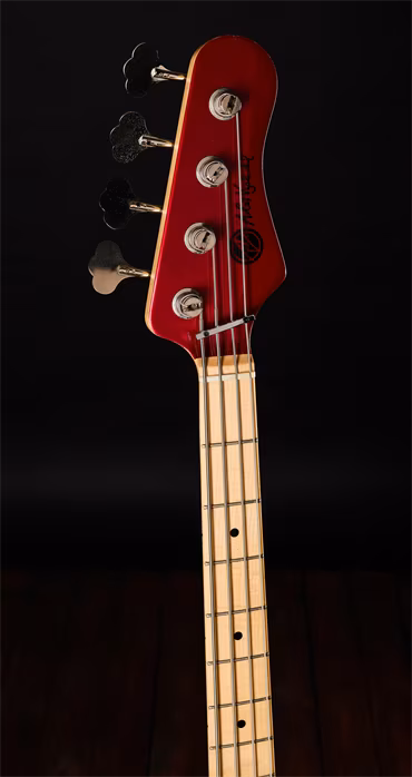AV Basses 2021 AVJ4 Candy Apple Red - Elektrická baskytara
