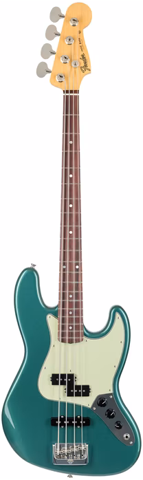 Fender Custom Shop Limited Edition Jazz Bass Special NOS Sherwood Metallic - Elektrická baskytara