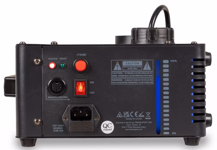 CentoLight ZEPHIRO V-FOG 650 - Výrobník mlhy s LED