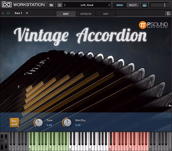PSound Vintage Accordion - Software