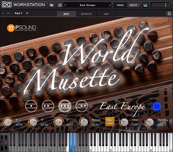 PSound World Musette - Software