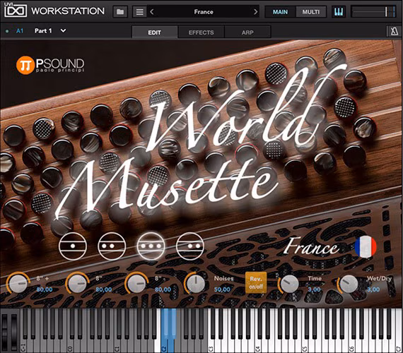 PSound World Musette - Software