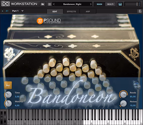 PSound Bandoneon - Software