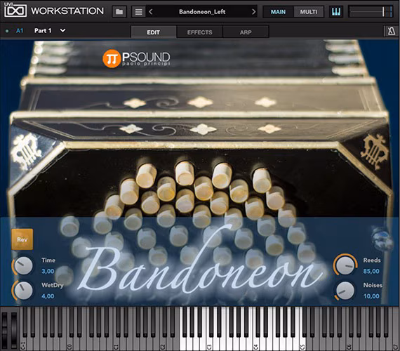 PSound Bandoneon - Software