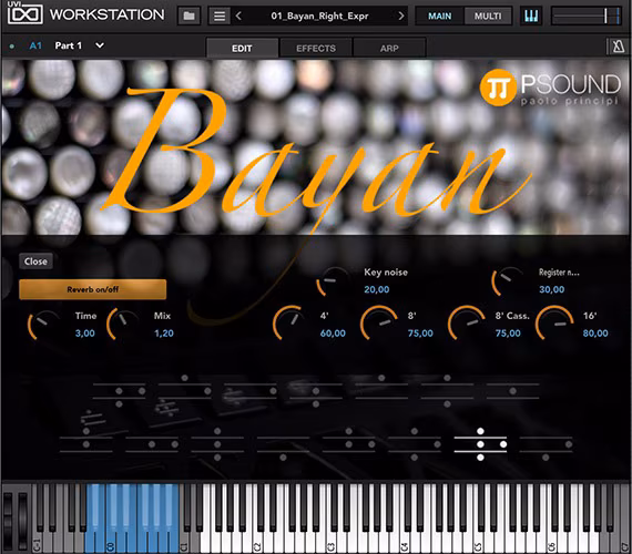 PSound Bayan - Software