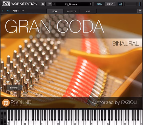 PSound Gran Coda - Software