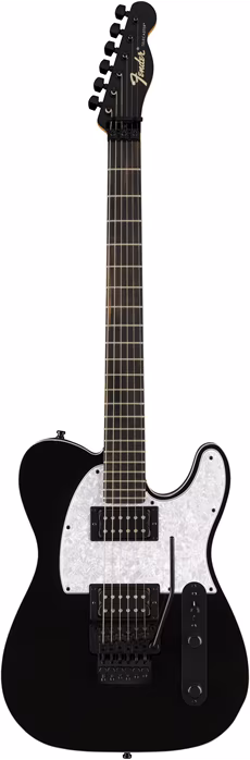 Fender LE Player Fusion Telecaster HH FR EB BLK - Elektrická kytara