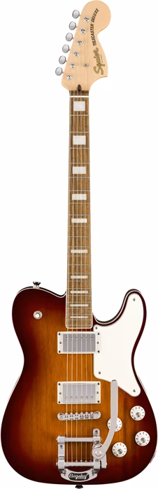 Fender Squier Paranormal Troublemaker Telecaster Deluxe Bigsby LRL HSB - Elektrická kytara