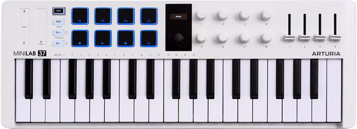 Arturia MiniLab 37 White - USB/MIDI keyboard