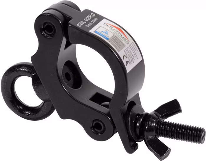DURATRUSS DT Narrow Eye Clamp 200kg Black - Clamp