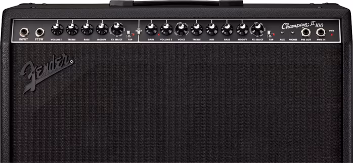 Fender Champion II 100 Blackout - Kytarové tranzistorové kombo