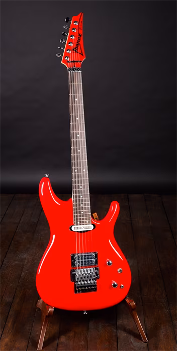 Ibanez 2023 Joe Satriani JS2480 Muscle Car Red Mint! - Elektrická kytara