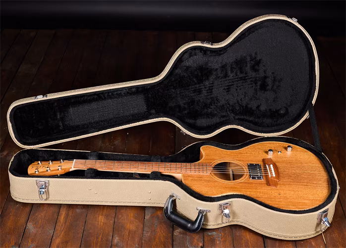 Cole Clark 2021 TL-Thinline TN2EC BLBL HUM - Hybridní kytara