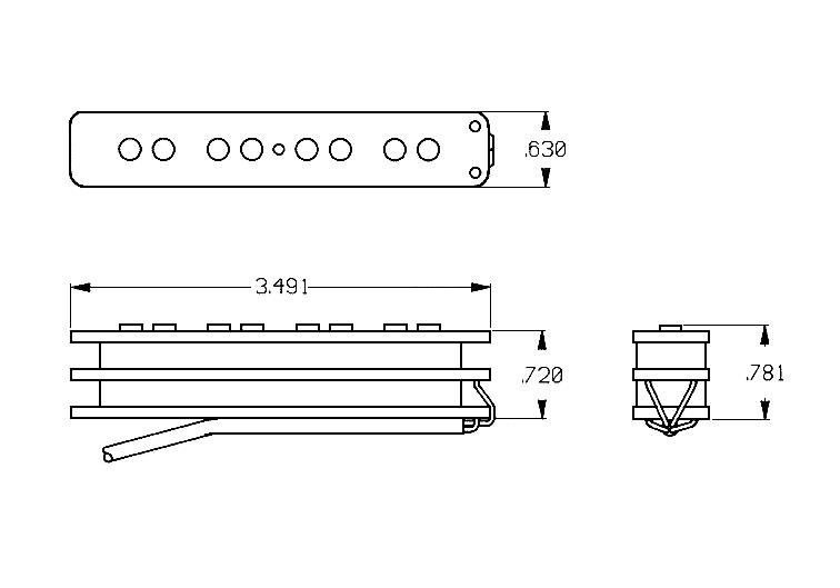 Levně Seymour Duncan STK-J2N BLK Hot Stack Jazz Bass