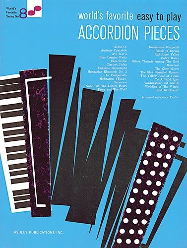 Levně MS Easy To Play Accordion Pieces 8 Worlds Favorite