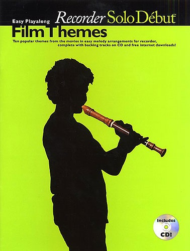 Levně MS Solo Debut: Film Themes - Easy Playalong Recorder