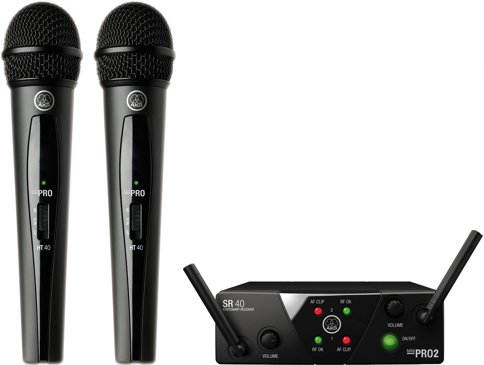 Levně AKG WMS40 Mini2 Vocal Set Dual US45A/C