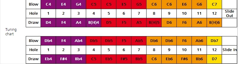 Hohner CX 12 Black C (obrázek 6)