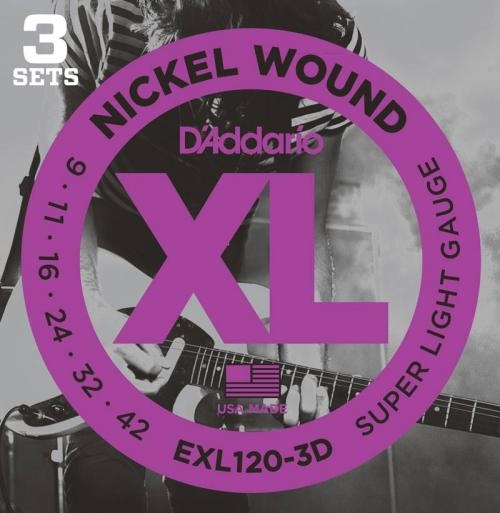 Levně D'Addario EXL120-3D