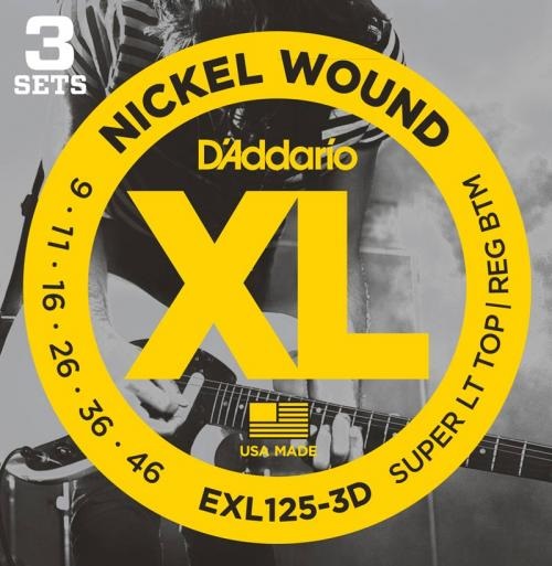 Levně D'Addario EXL125-3D