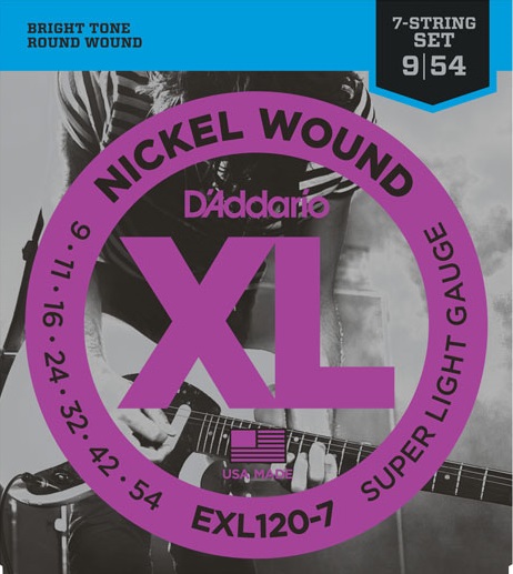 Levně D'Addario EXL120-7