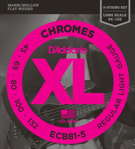 Levně D'Addario ECB81-5