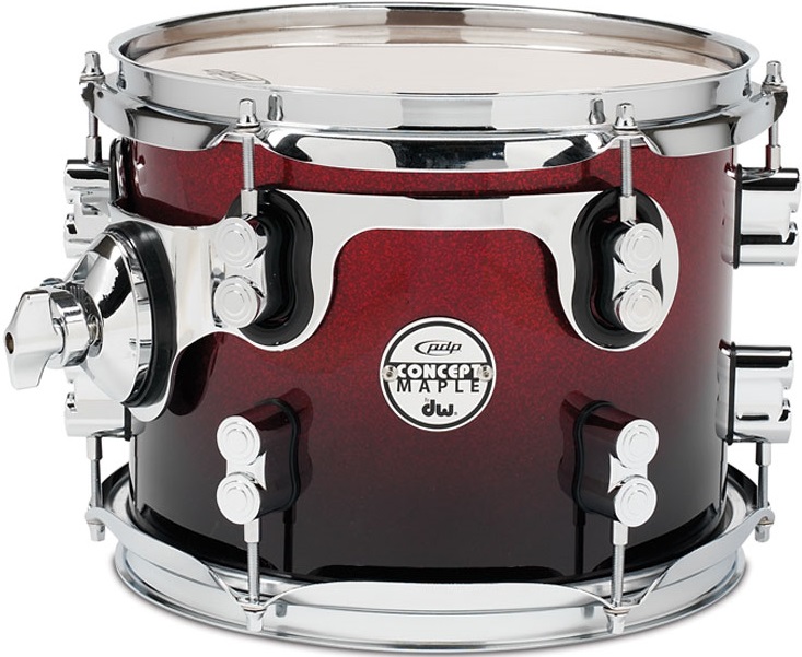 Levně PDP 8" Concept Maple Red to Black Fade
