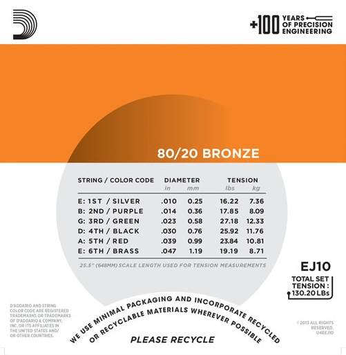 D'Addario EJ10 (obrázek 3)