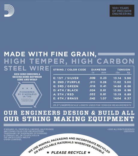 D'Addario EPS520 (obrázek 3)