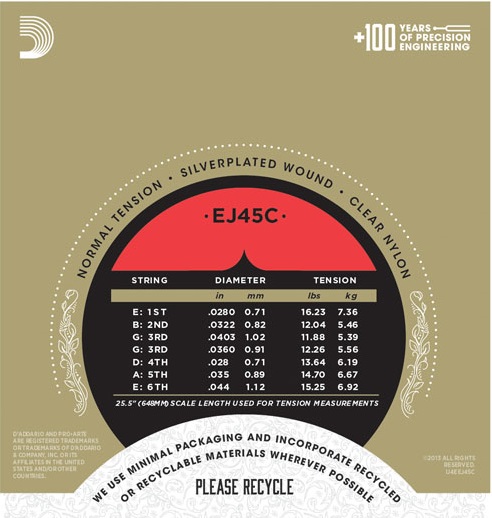 D'Addario EJ45C (obrázek 3)