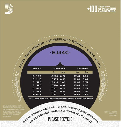 D'Addario EJ44C (obrázek 3)