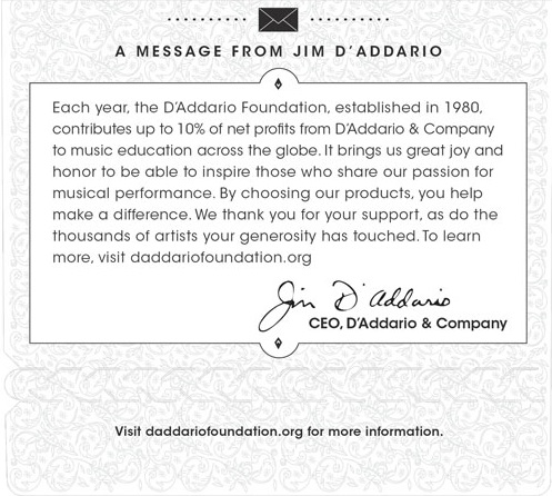 D'Addario EJ47 (obrázek 4)