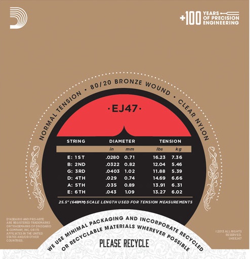 D'Addario EJ47 (obrázek 3)