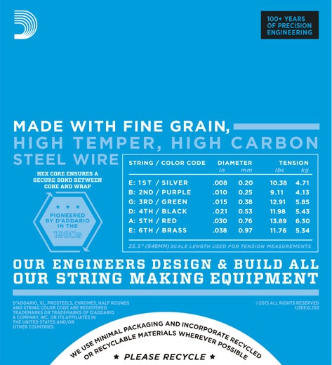 D'Addario EXL130 (obrázek 3)