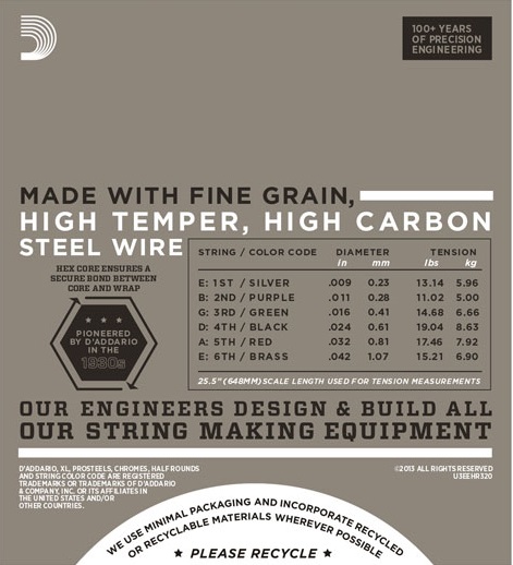 D'Addario EHR320 (obrázek 3)